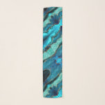 Aquamarin Blue Gold Glitzer Marbella Schal<br><div class="desc">Scarf mit Agate Aquamarin Blue Gold Glitzer Marble Aqua Türkis Geode Anpassbare Geschenke - oder Ihren Namen / Text hinzufügen - Machen Sie Ihre besondere Scarves Geschenk! Ändern und verschieben oder entfernen / Text / Elemente hinzufügen mit Anpassungs-Tool ! Design von MIGNED ! Bitte schauen Sie sich meine anderen Projekte...</div>