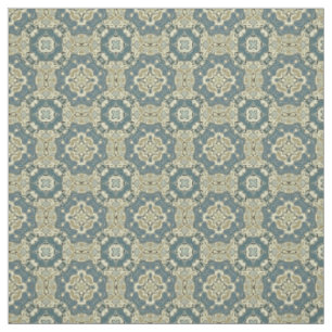 Aquamarin Blue Green Gray Ochre Angesagt Orient Ba Stoff
