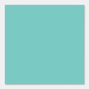 Aquamarin Blue Schlicht Solid Color Background Tapete