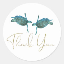 Aquamarin Blue Sea Turtles Elegante Gold Beach Hoc