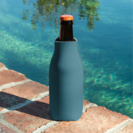 Aquamarin Blue Solid Color Flaschenkühler