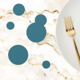 Aquamarin Blue Solid Color Konfetti