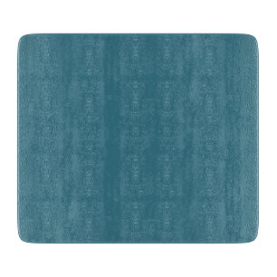 Aquamarin Blue Solid Color Schneidebrett