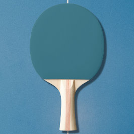 Aquamarin Blue Solid Color Tischtennis Schläger