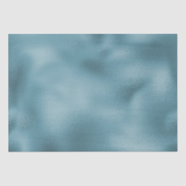 Aquamarin Blue Wedding Seidenpapier (Vorderseite)