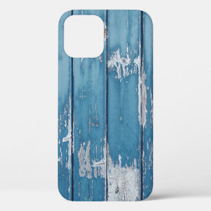 Aquamarin-braune Holzpappe Case-Mate iPhone Hülle