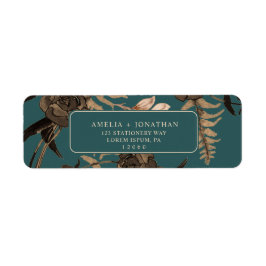 Aquamarin Burnt orange Terracotta Hochzeit im Herb
