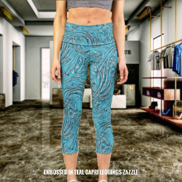 Aquamarin Capri Leggings