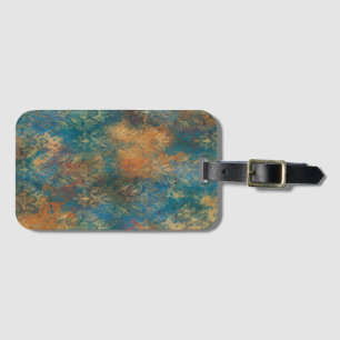 Aquamarin Cooper Patina Gepäckanhänger