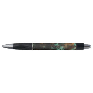 Aquamarin Cooper Patina Kugelschreiber