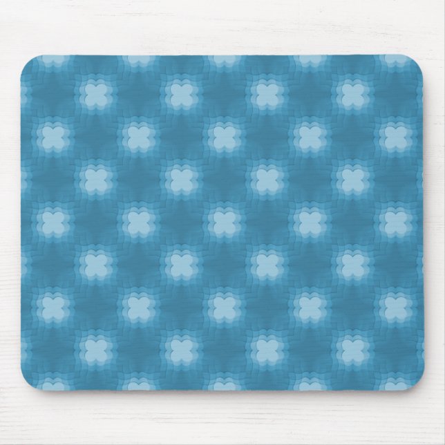 Aquamarin Funky Flair Mousepad (Vorne)