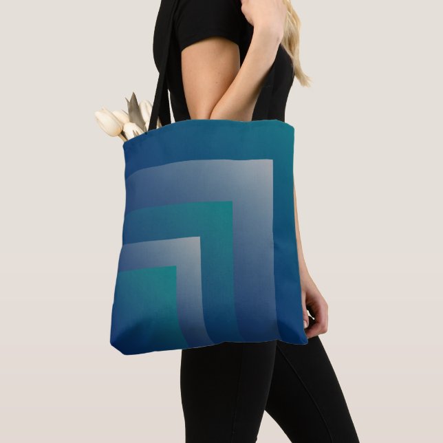 Aquamarin grau tasche (Von Nahem)