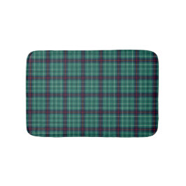 Aquamarin Green und Navy Blue Duncan Scotch Karier Badematte