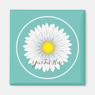 Aquamarin Hübsch Little Daisy Magnet