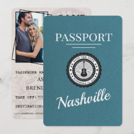 Aquamarin Nashville Passport Save the Date