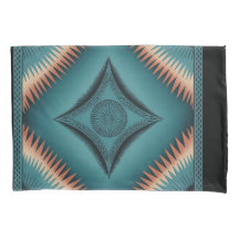 Aquamarin Navajo Peach Sunburst