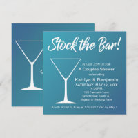 Aquamarin Ombre Stock die Bar Script Couples Dusch