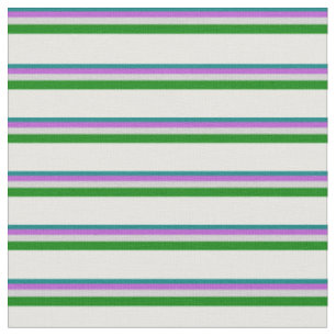 Aquamarin, orchid, leicht grau, grün und mint Crem Stoff