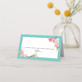 Aquamarin Platzkarte