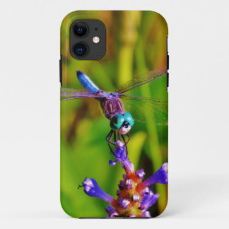 Aquamarin Rainbow Dragonfly iPhone 11 Hülle