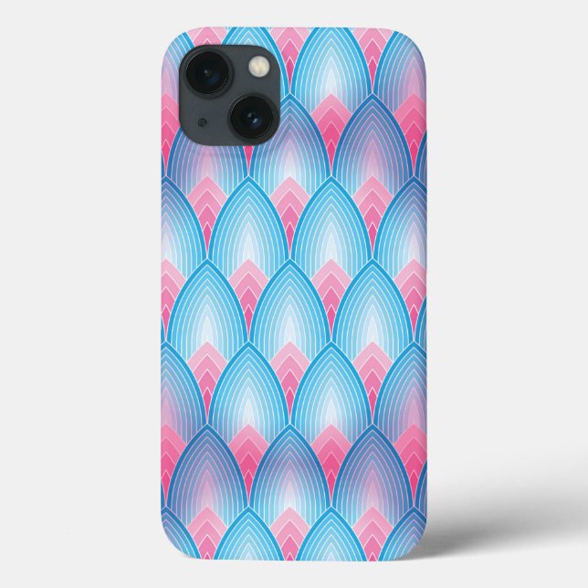 Aquamarin-rosa-Petrischale Case-Mate iPhone Hülle (Rückseite)