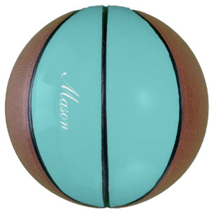 Aquamarin Sky Custom Basketball