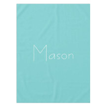 Aquamarin Sky Personalisiert Tableclout