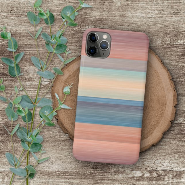 Aquamarin Türkis Blau Orangefarbene Wasserpfeifen  Case-Mate iPhone Hülle (Von Creator hochgeladen)