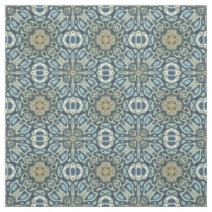 Aquamarin Türkisblau Meeresblau Grün Bali Batik Mu Stoff