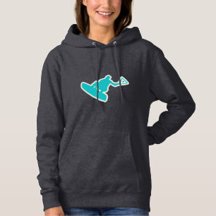 Aquamarin Wakeboarder Hoodie