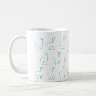 Aquamarine Alpaka-Tasse Kaffeetasse