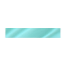 Aquamarine Bauchband Einladungsbanderole