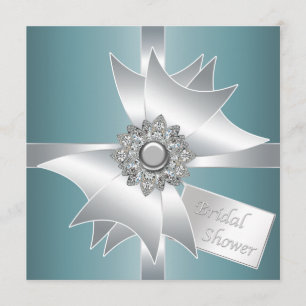 Aquamarine blaue einladung