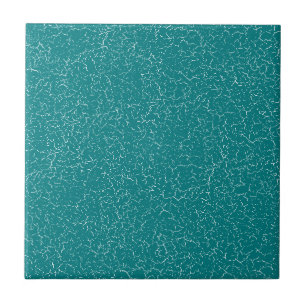 Aquamarine, blaue Schnürsenkel, glänzende Farbtafe Fliese