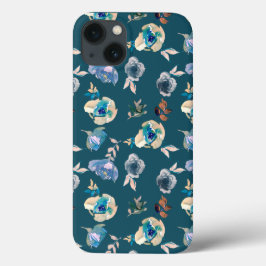 Aquamarine Blütenpraxis Selten Handy/Tablette Case
