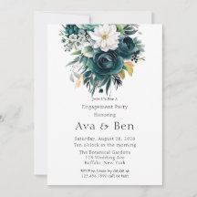Aquamarine botanische Partnerschaft mit Blumen