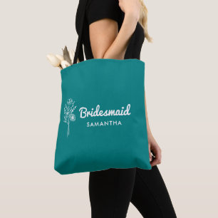 Aquamarine Bridesmaid Vorschlag Trauzeugin Geschen Tasche