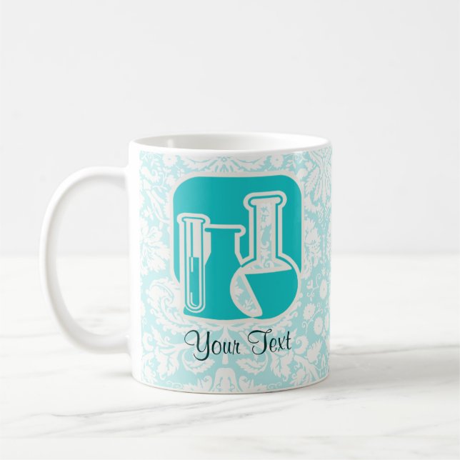 Aquamarine Chemie Kaffeetasse (Links)