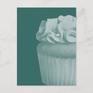 Aquamarine Cupcake Postkarte