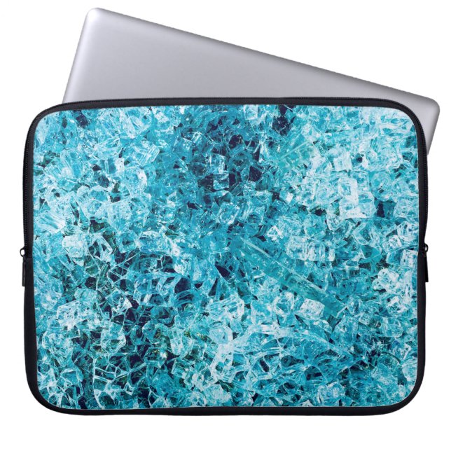 Aquamarine Darstellung Laptopschutzhülle (Vorderseite)