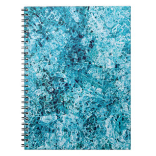 Aquamarine Darstellung Notizblock