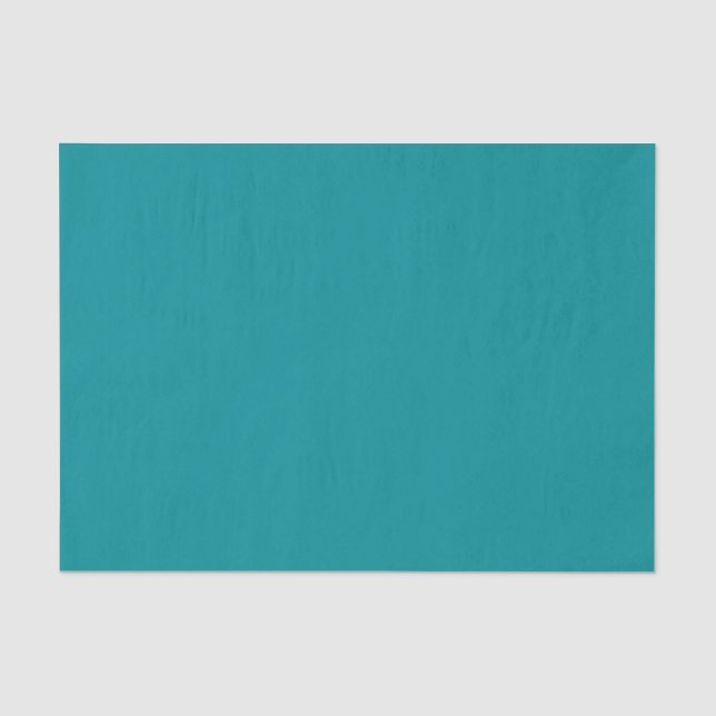 Aquamarine Festfarbe Seidenpapier (Vorderseite)