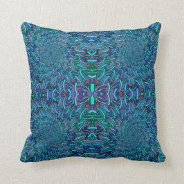 Aquamarine Flügel, reversibel Kissen