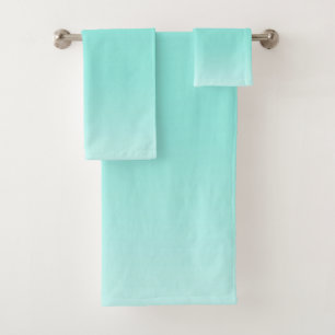 aquamarine, frisch abgestufte Niveaus Badhandtuch Set