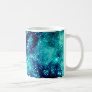 Aquamarine Galaxie Kaffeetasse