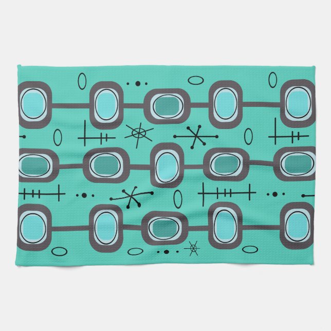 Aquamarine Geschirrtuch (Horizontal)