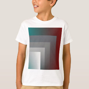 aquamarine graue Bordeaux T-Shirt