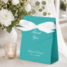 Aquamarine Hochzeit Einfache Kalligrafie Vielen Da