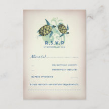 Aquamarine Hochzeit von Meeresschildkröten