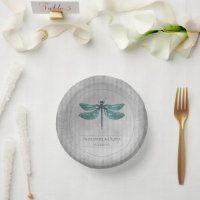 Aquamarine Jeweled Dragonfly-Hochzeit